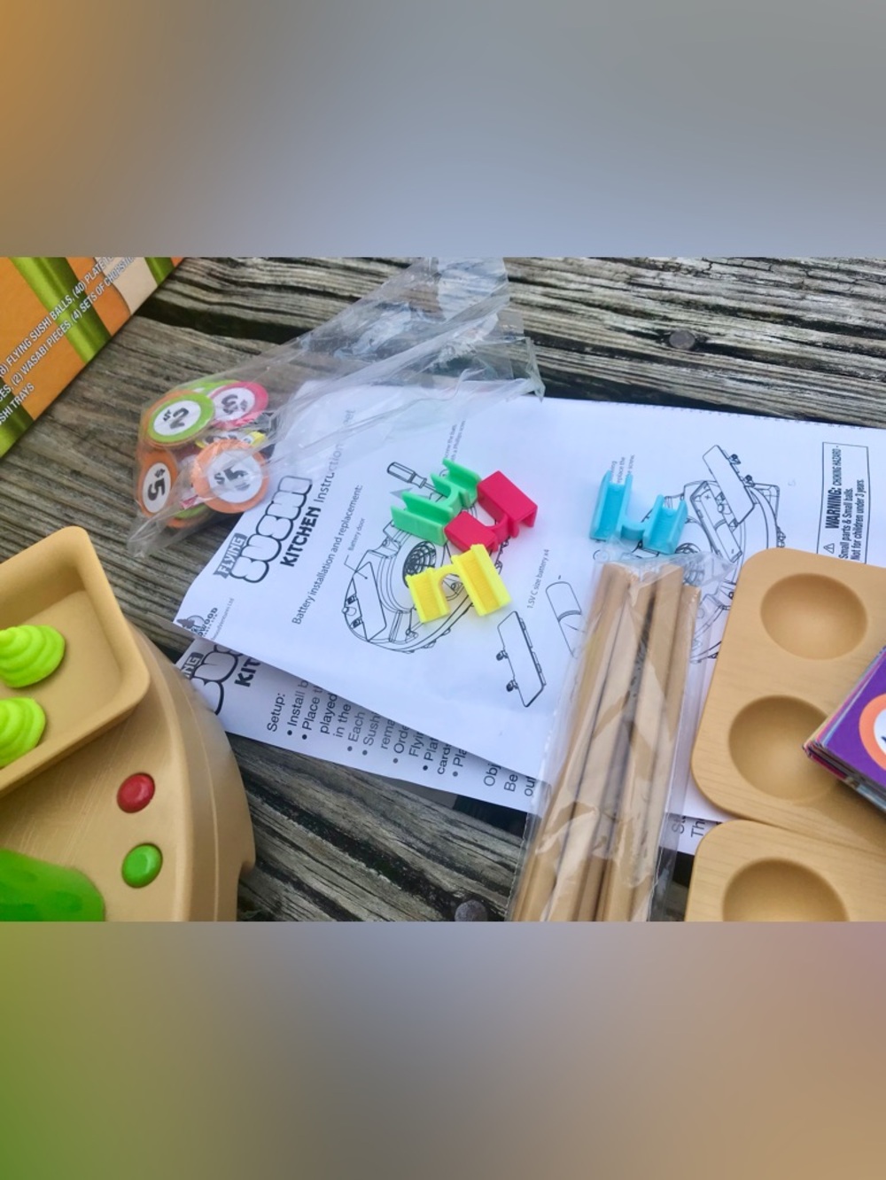 Flying Sushi Kitchen Fun Hover Rice Ball Family Game Night Fun Games - Picture 13 of 16